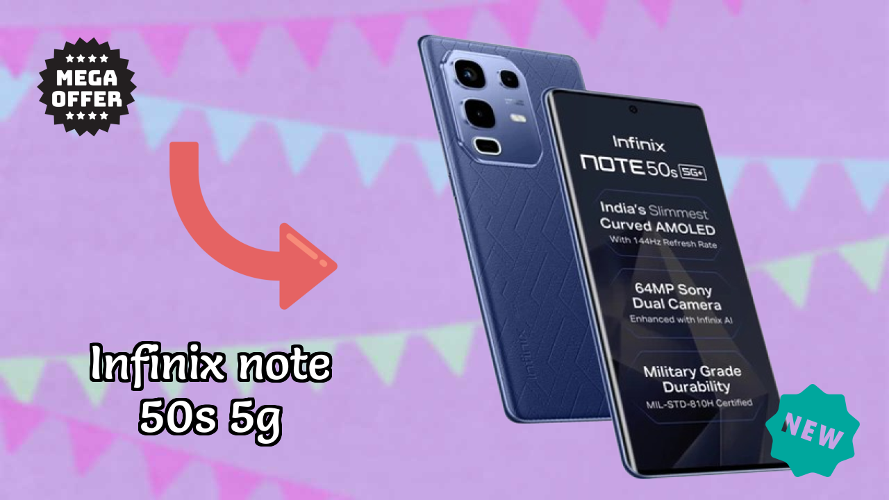 Infinix Note 50s 5G+ Display Review: AMOLED Technology