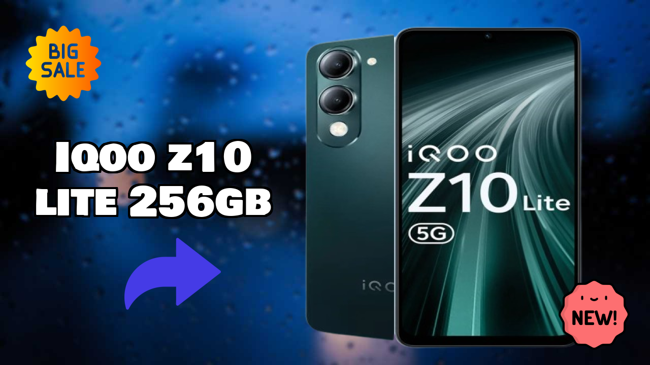 IQOO Z10 Lite 256GB Price: ₹12,998 - Worth the Investment?