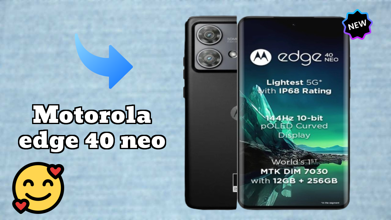 Motorola Edge 40 Neo Display Analysis: P-OLED Explained