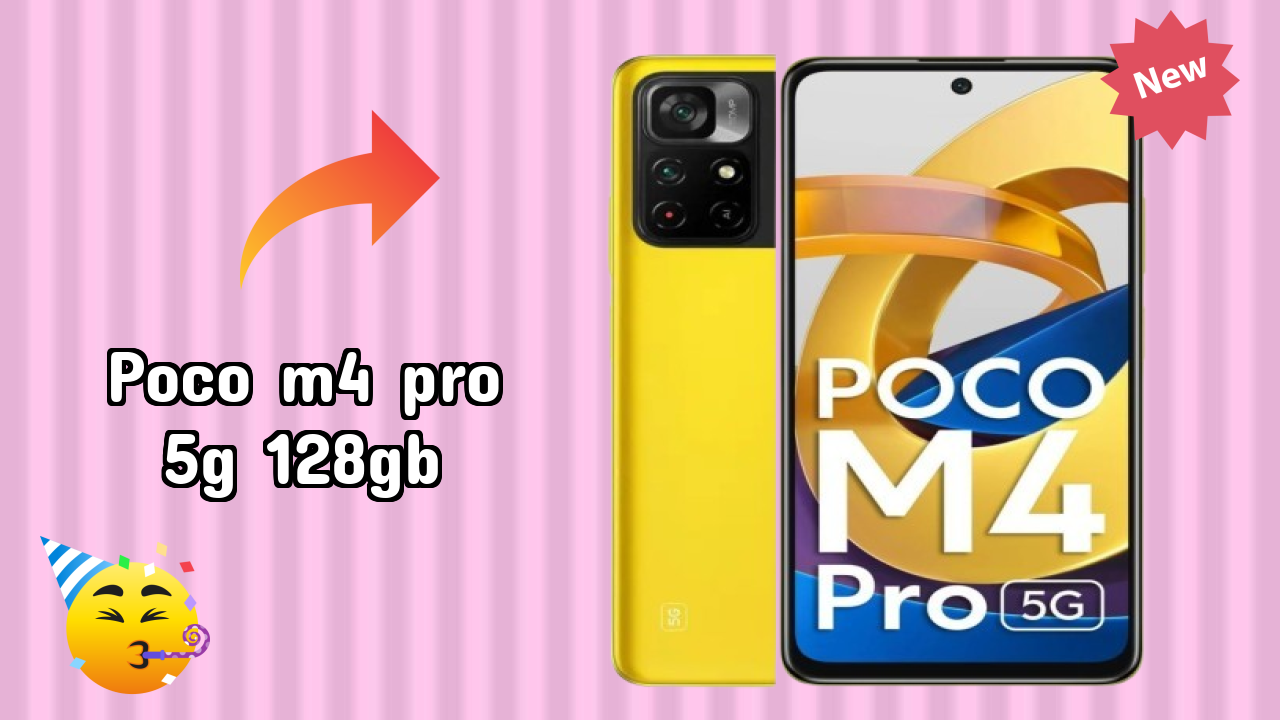 POCO M4 Pro 5G 128GB Display Size: 6.6 Inches (16.76 Cm) Screen Quality