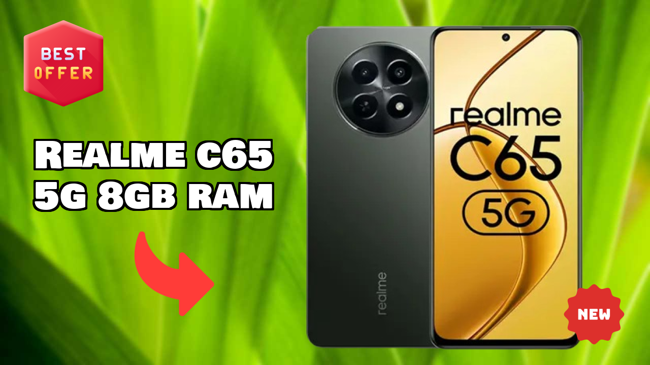 Realme C65 5G 8GB RAM Price Drop Alert: Now Just ₹13,999