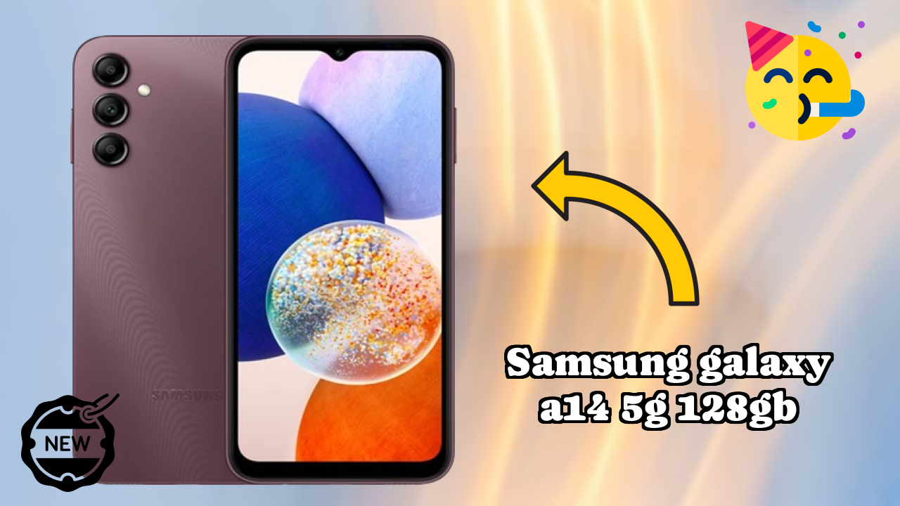 Samsung Galaxy A14 5G 128GB Display Technology: PLS LCD Quality