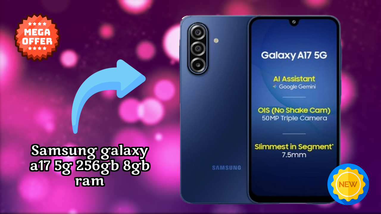 Samsung Galaxy A17 5G 256GB 8GB RAM at ₹23,499 - Best Deal Available