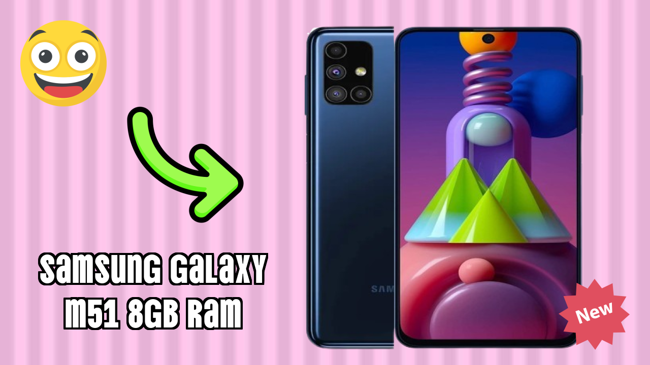 Samsung Galaxy M51 8GB RAM Display Analysis: 6.7 Inches (17.02 Cm) Screen