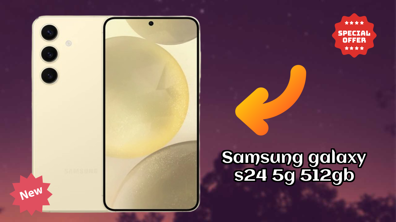 Samsung Galaxy S24 5G 512GB Display Technology: Dynamic AMOLED 2x Quality