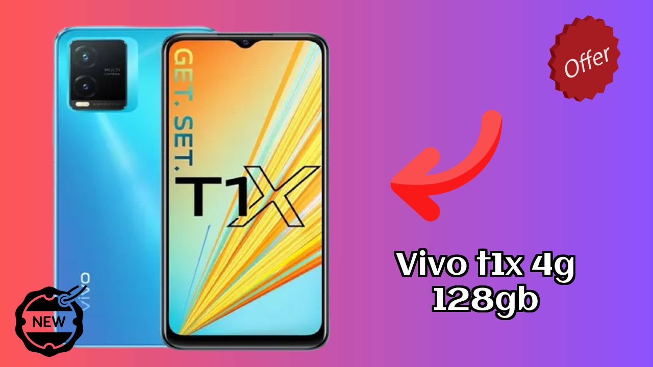 Vivo T1x 4G 128GB RAM Test: 4 GB RAM Handles Gaming Well?