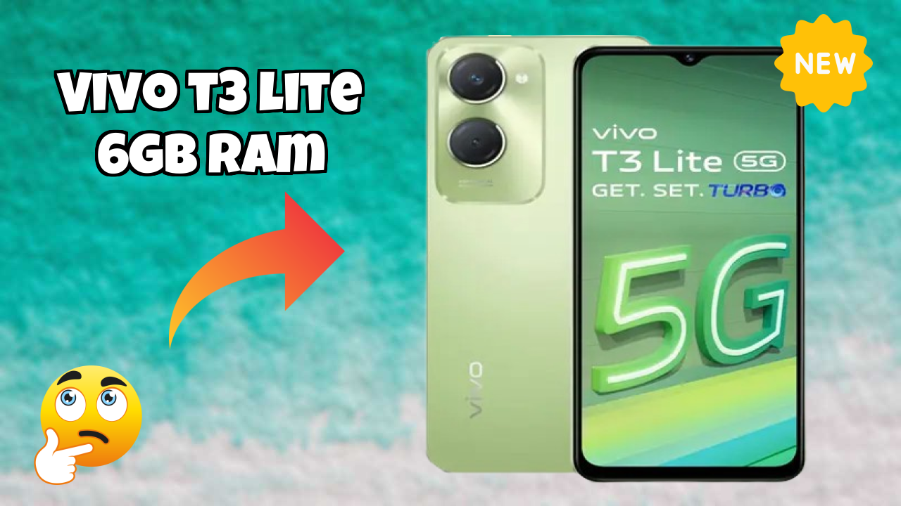 Vivo T3 Lite 6GB RAM at ₹11,499 - Complete Specifications List