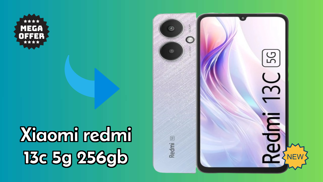 Xiaomi Redmi 13C 5G 256GB at ₹14,499 - Best Deal Available Now