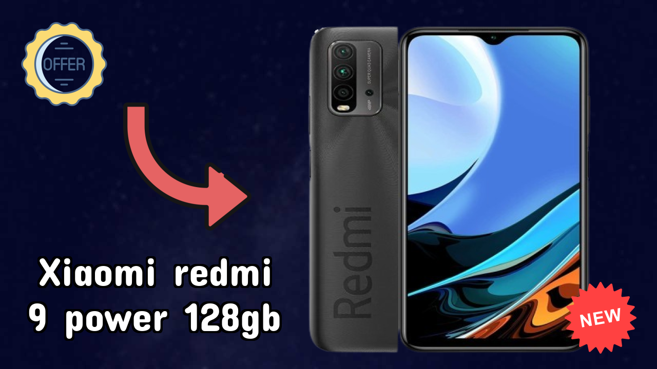 Xiaomi Redmi 9 Power 128GB Display Technology: 6.53 Inches (16.59 Cm) Screen